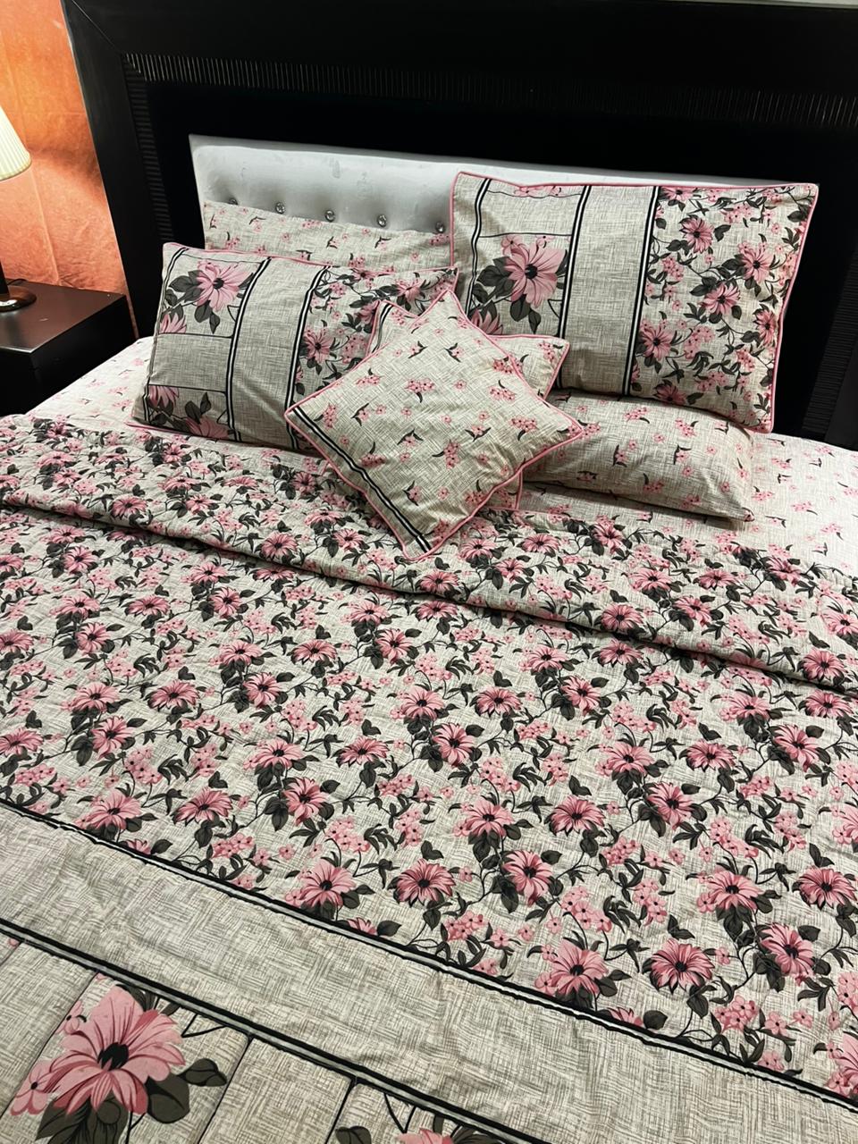 IV650 Cotton Comforter Set - Light Filling