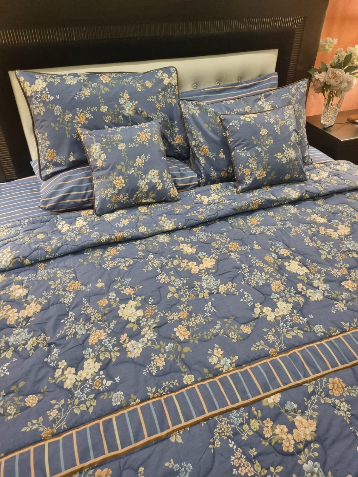 IV678 Cotton Comforter Set - Light Filling