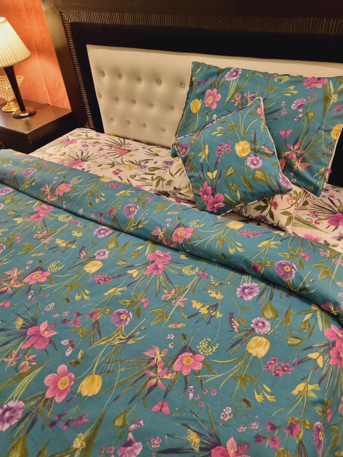IV691 Cotton Duvet Cover Set - Without Filling