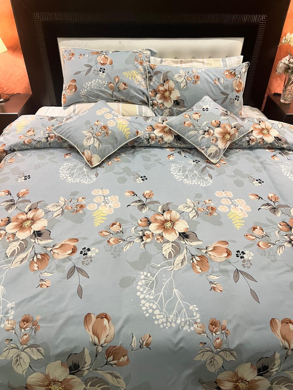 IV709 Cotton Duvet Cover Set - Without Filling