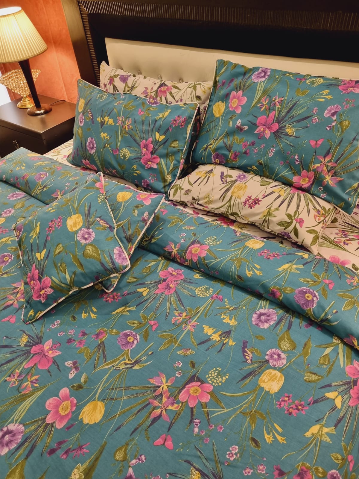 IV691 Cotton Duvet Cover Set - Without Filling