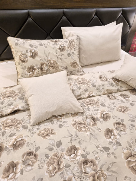 IV377 Cotton Comforter Set - Light Filling