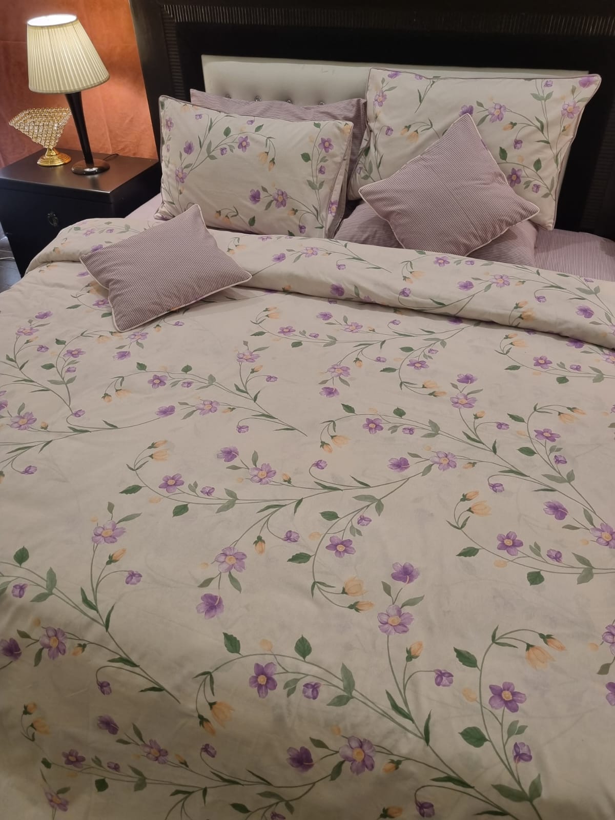IV690 Cotton Duvet Cover Set - Without Filling