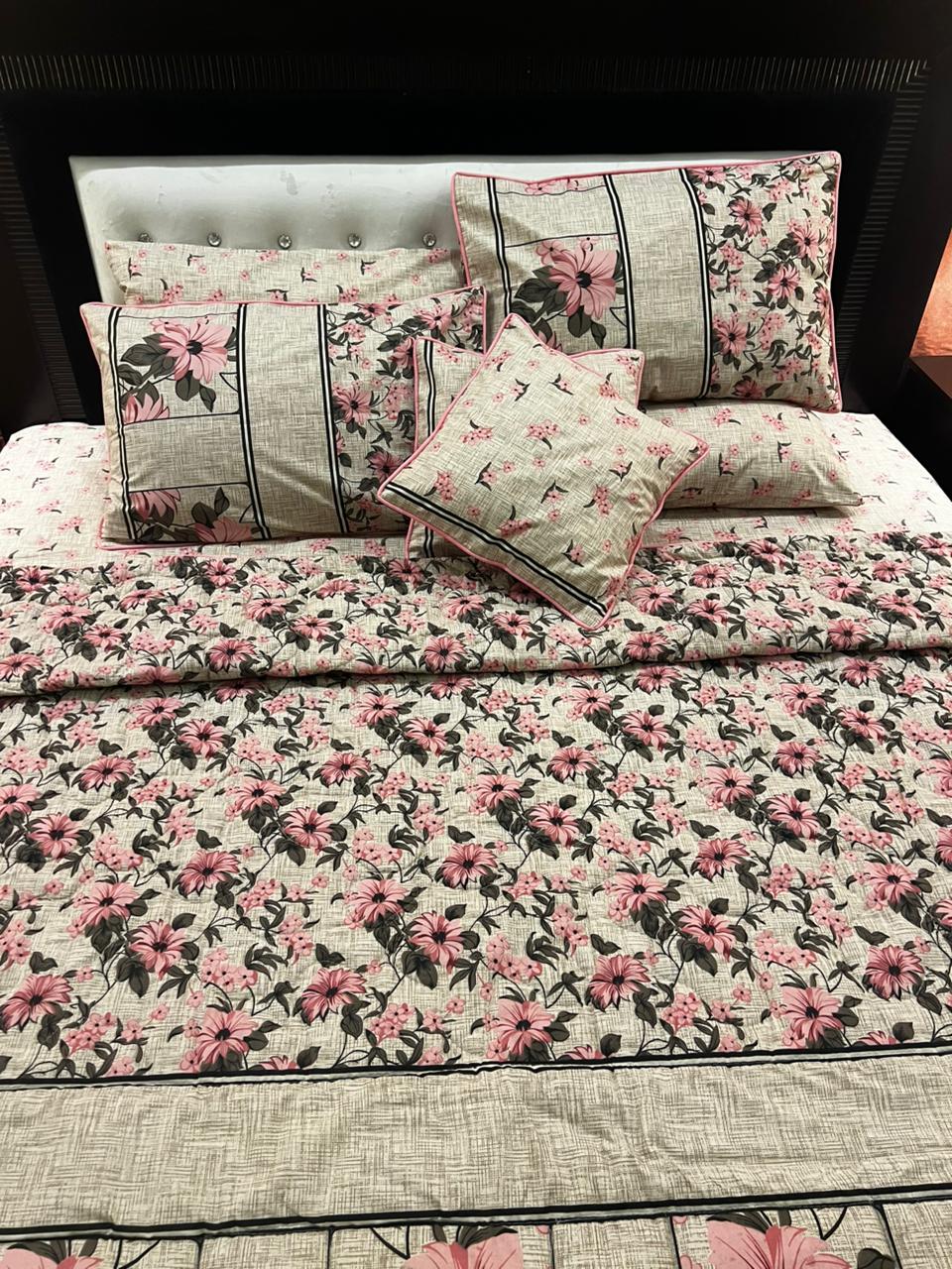 IV650 Cotton Comforter Set - Light Filling