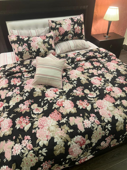 IV624 Cotton Comforter Set - Light Filling