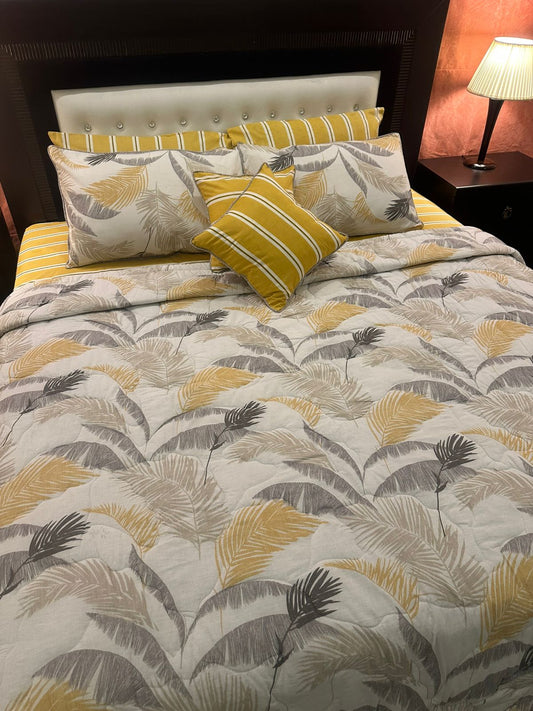 IV590 Cotton Comforter Set - Light Filling