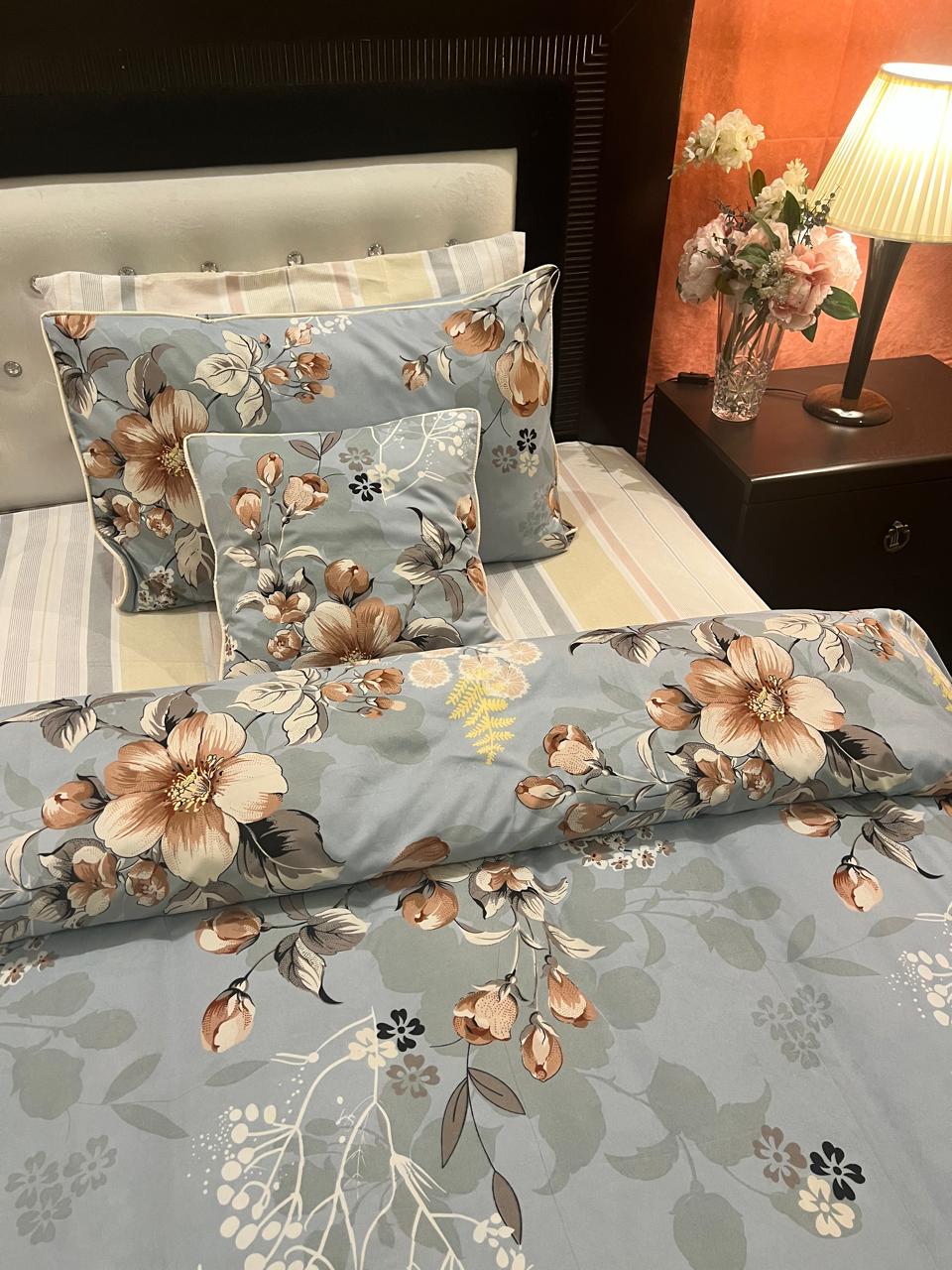 IV709 Cotton Duvet Cover Set - Without Filling