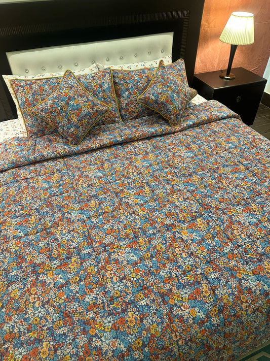 IV595 Cotton Comforter Set - Light Filling