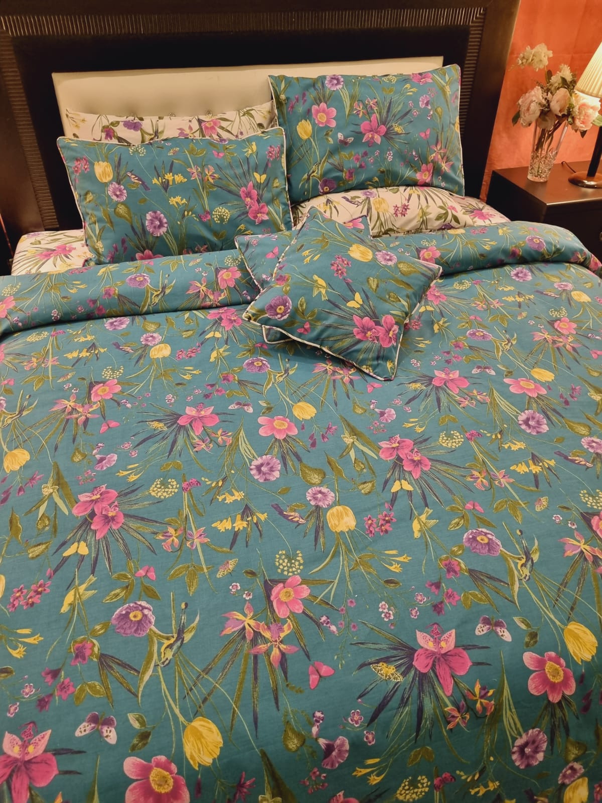 IV691 Cotton Duvet Cover Set - Without Filling