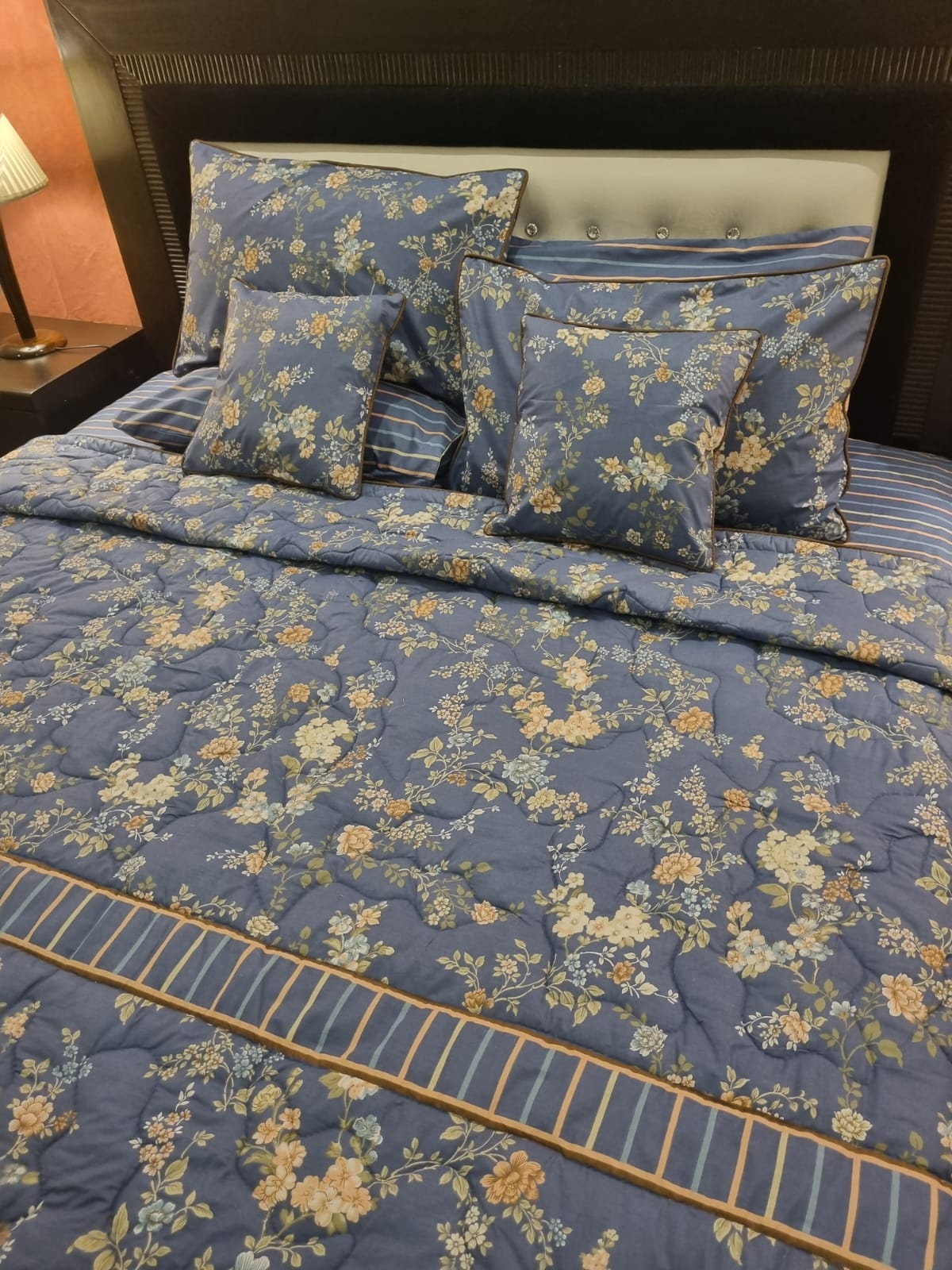 IV678 Cotton Comforter Set - Light Filling