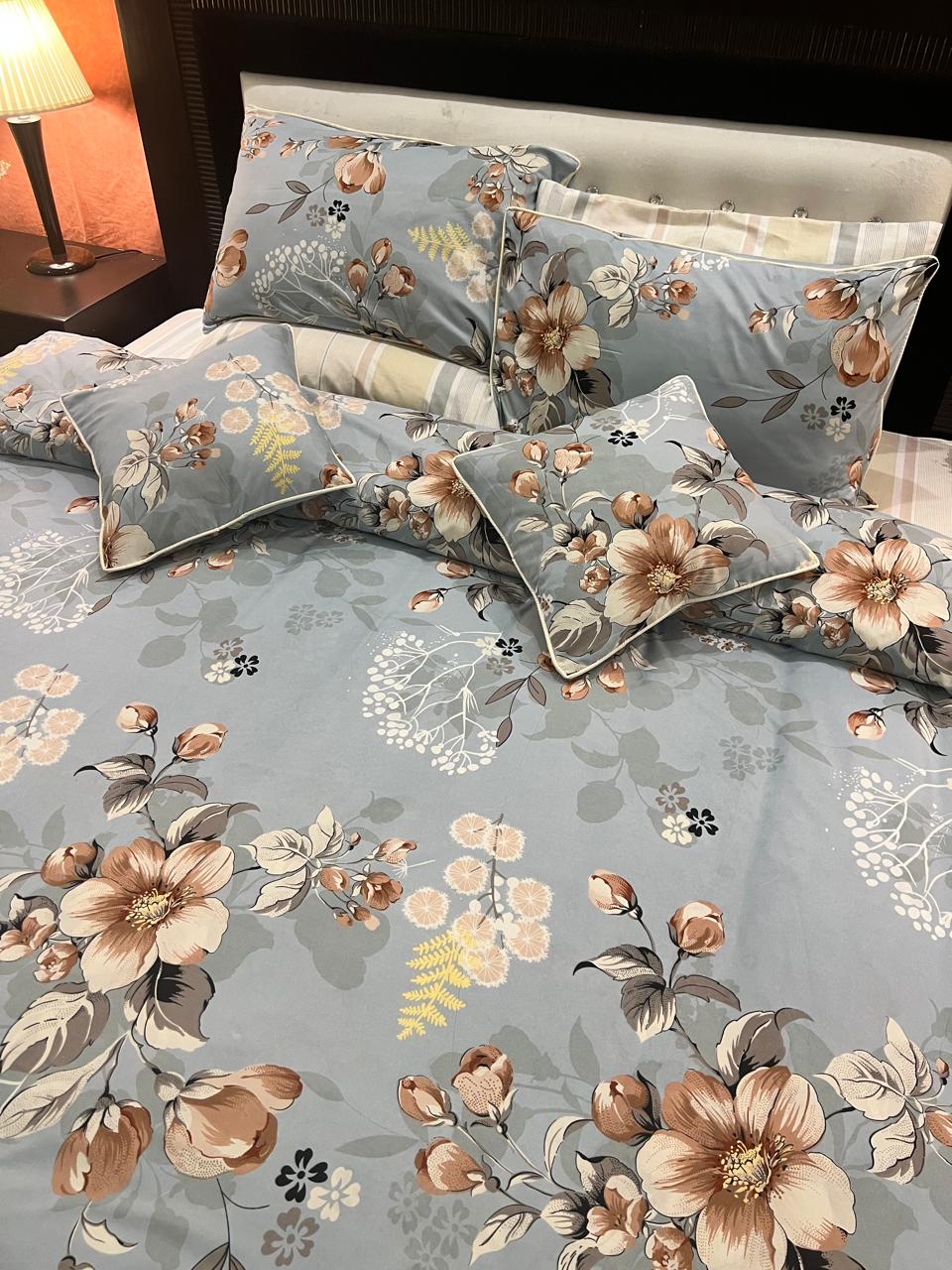 IV709 Cotton Duvet Cover Set - Without Filling