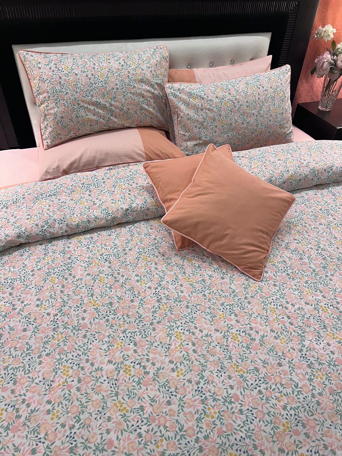 IV698 Cotton Comforter Set - Light Filling