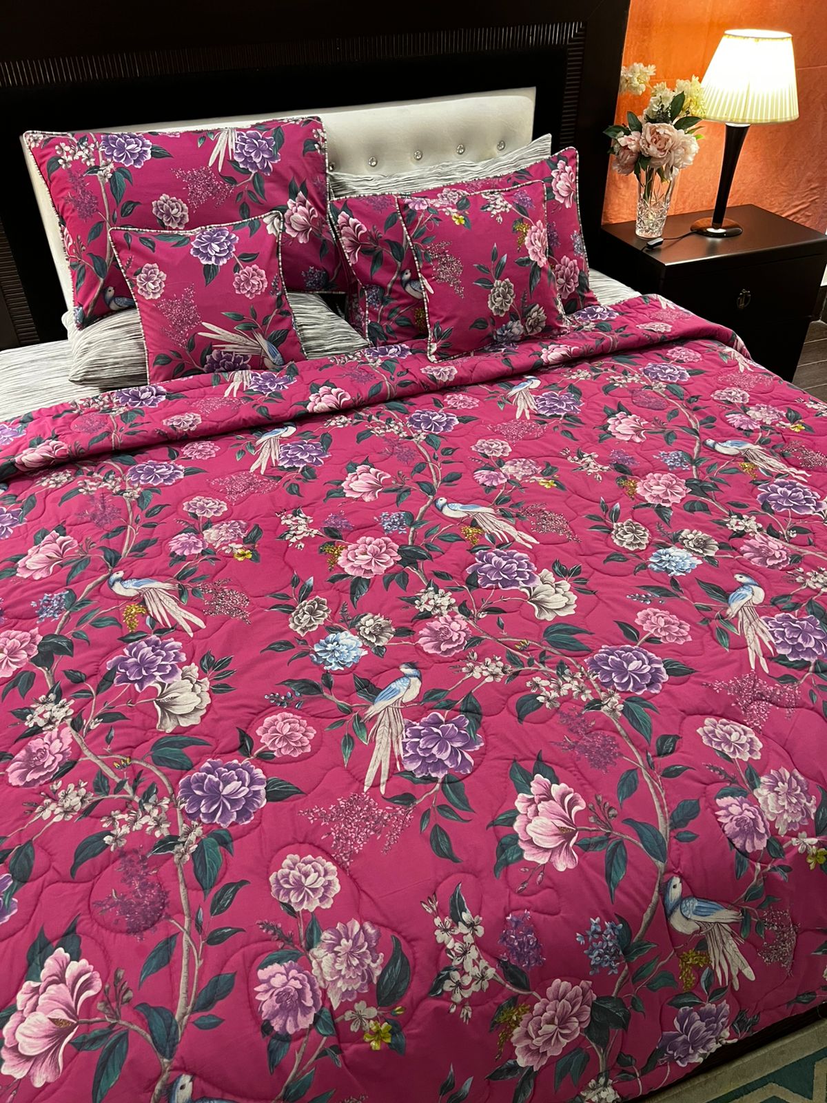 IV682 Cotton Comforter Set - Light Filling