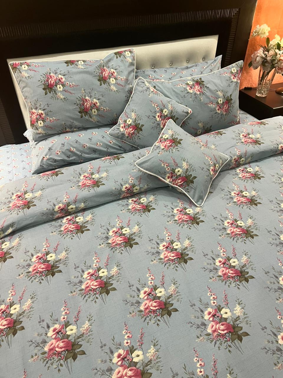 IV707 Cotton Duvet cover Set - Without Filling