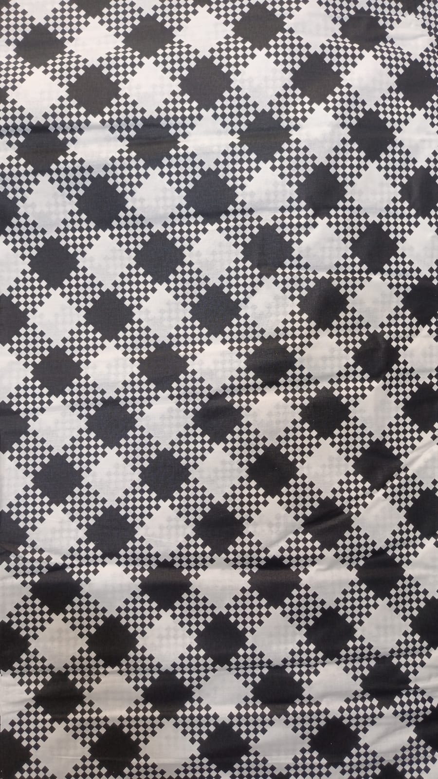 Monochrome Matrix Bed Sheet Set