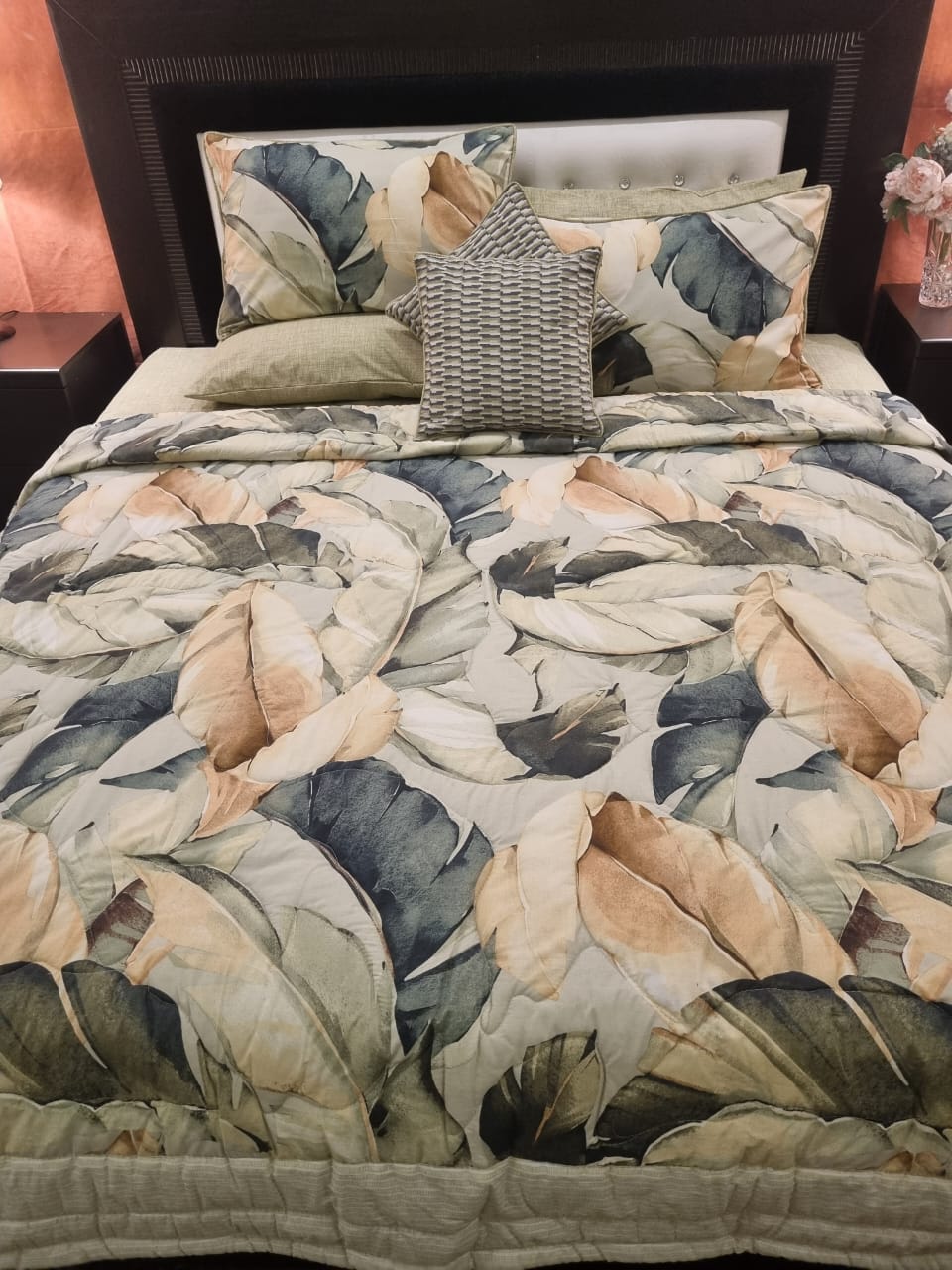 IV686 Cotton Duvet Cover Set - Without Filling