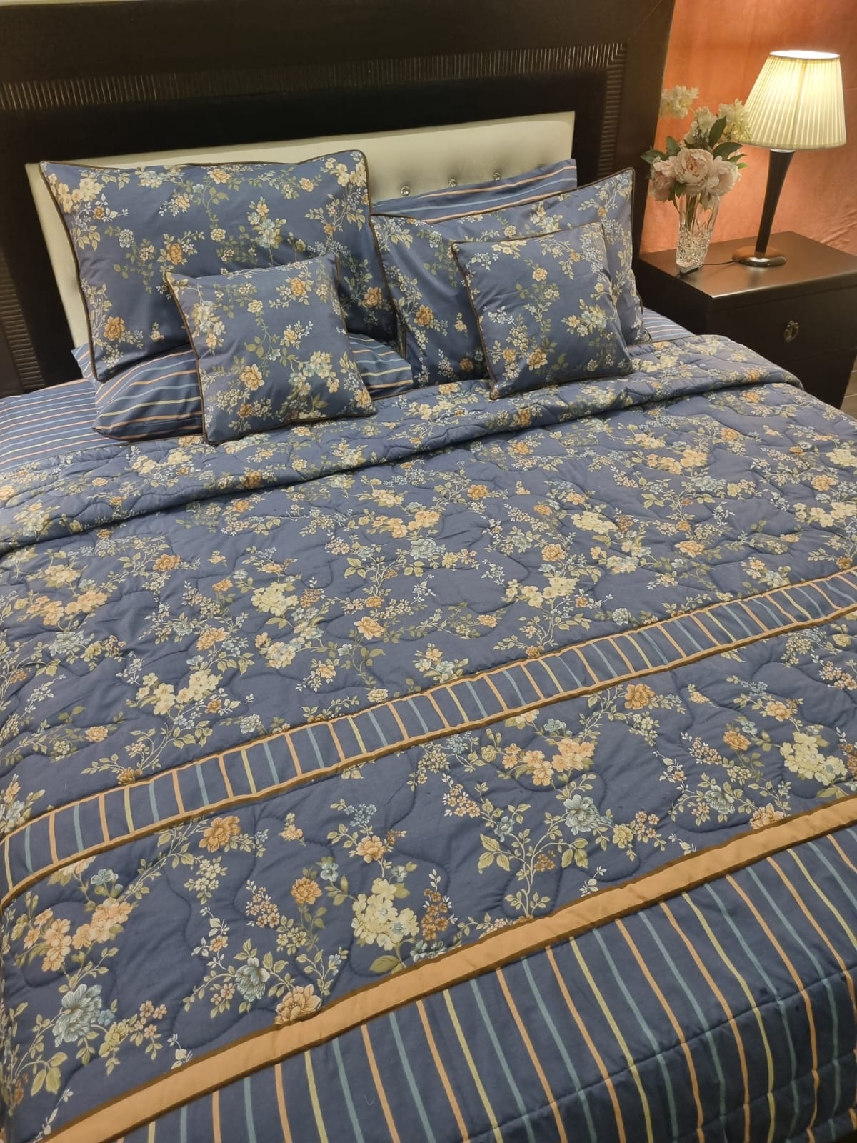 IV678 Cotton Comforter Set - Light Filling