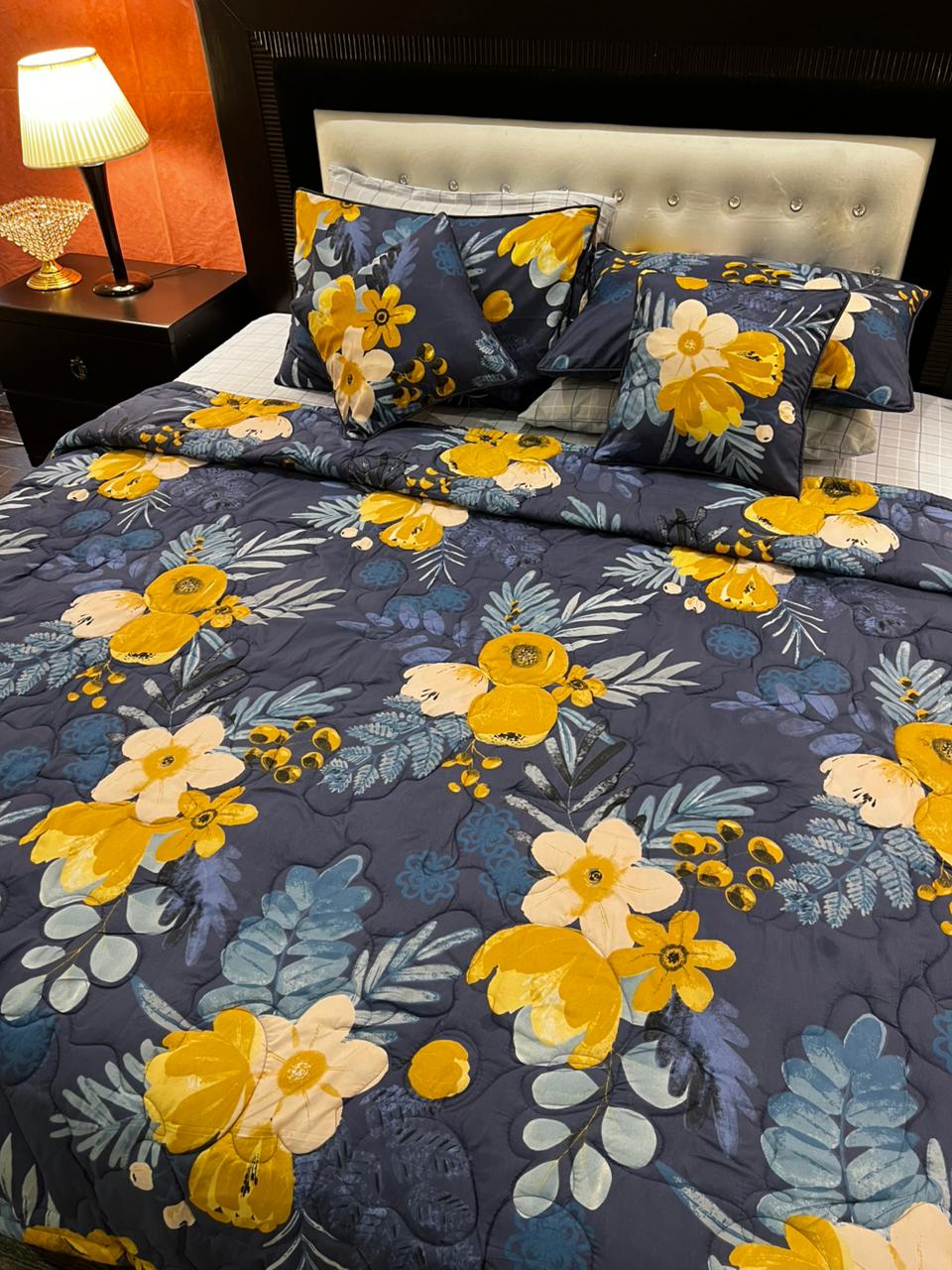 IV674 Cotton Comforter Set - Light Filling