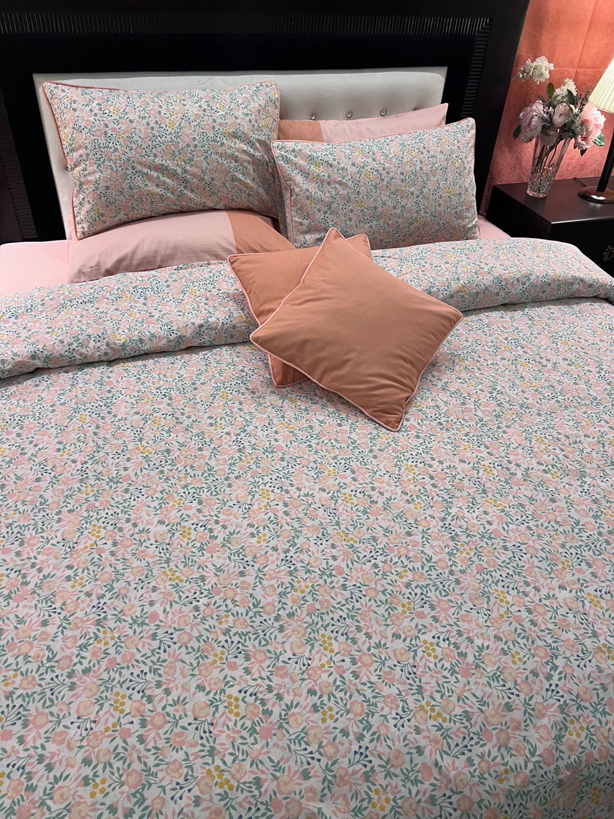 IV698 Cotton Comforter Set - Light Filling