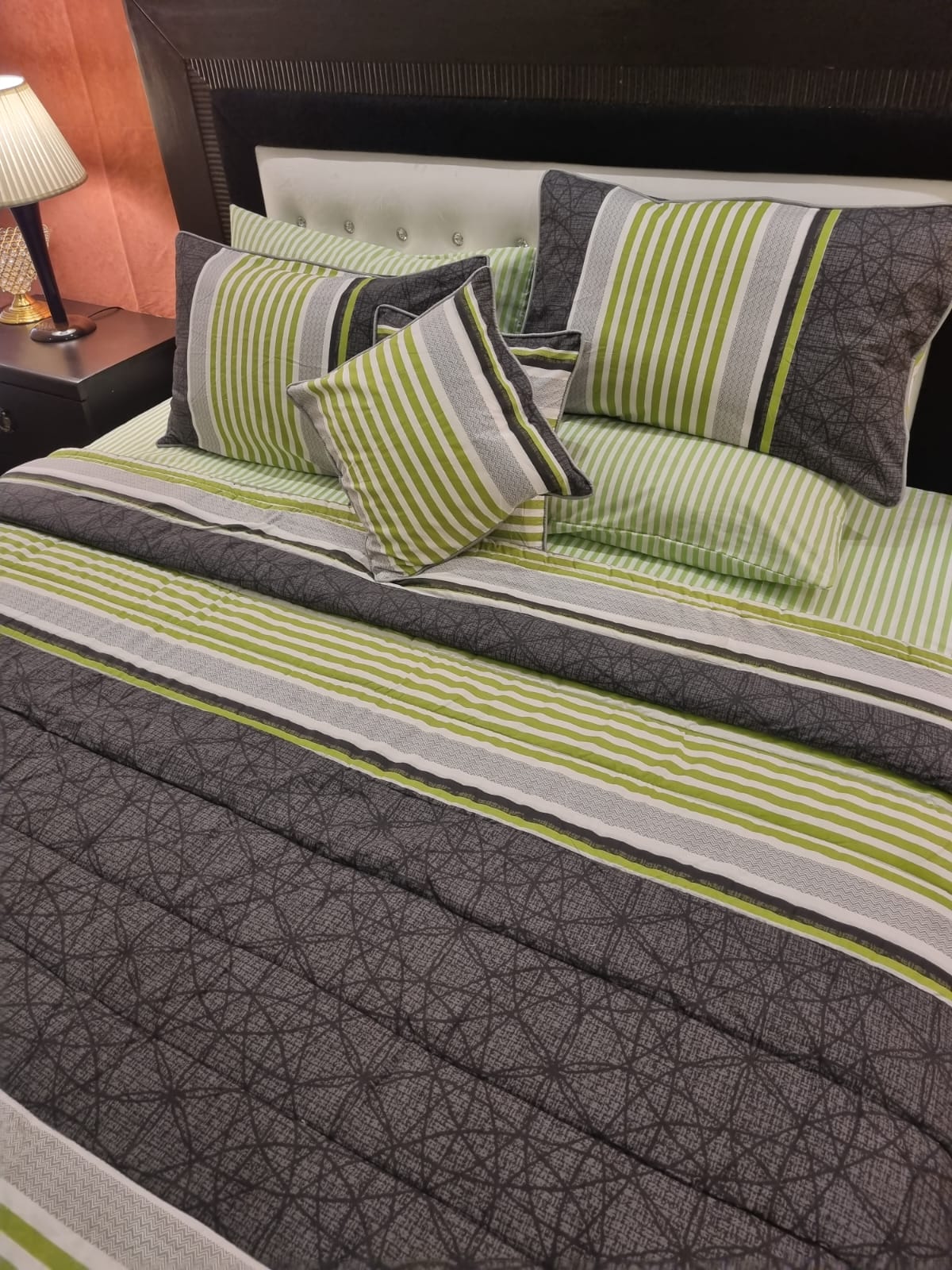 IV685 Cotton Comforter Set - Light Filling