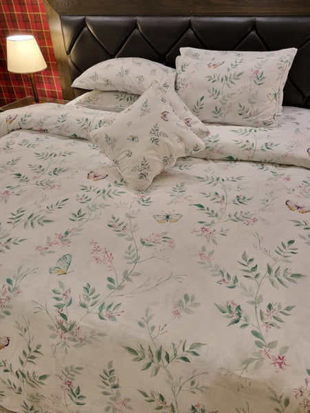 IV371 Cotton Comforter Set - Light Filling