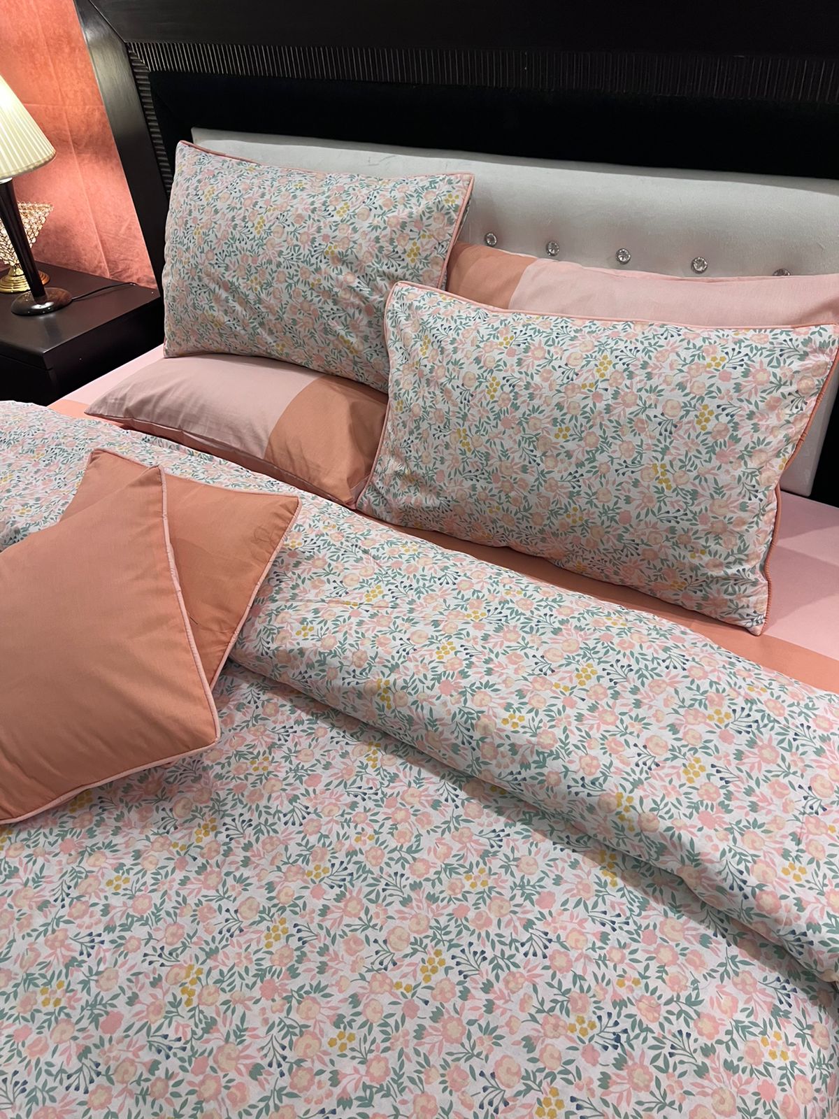 IV698 Cotton Comforter Set - Light Filling