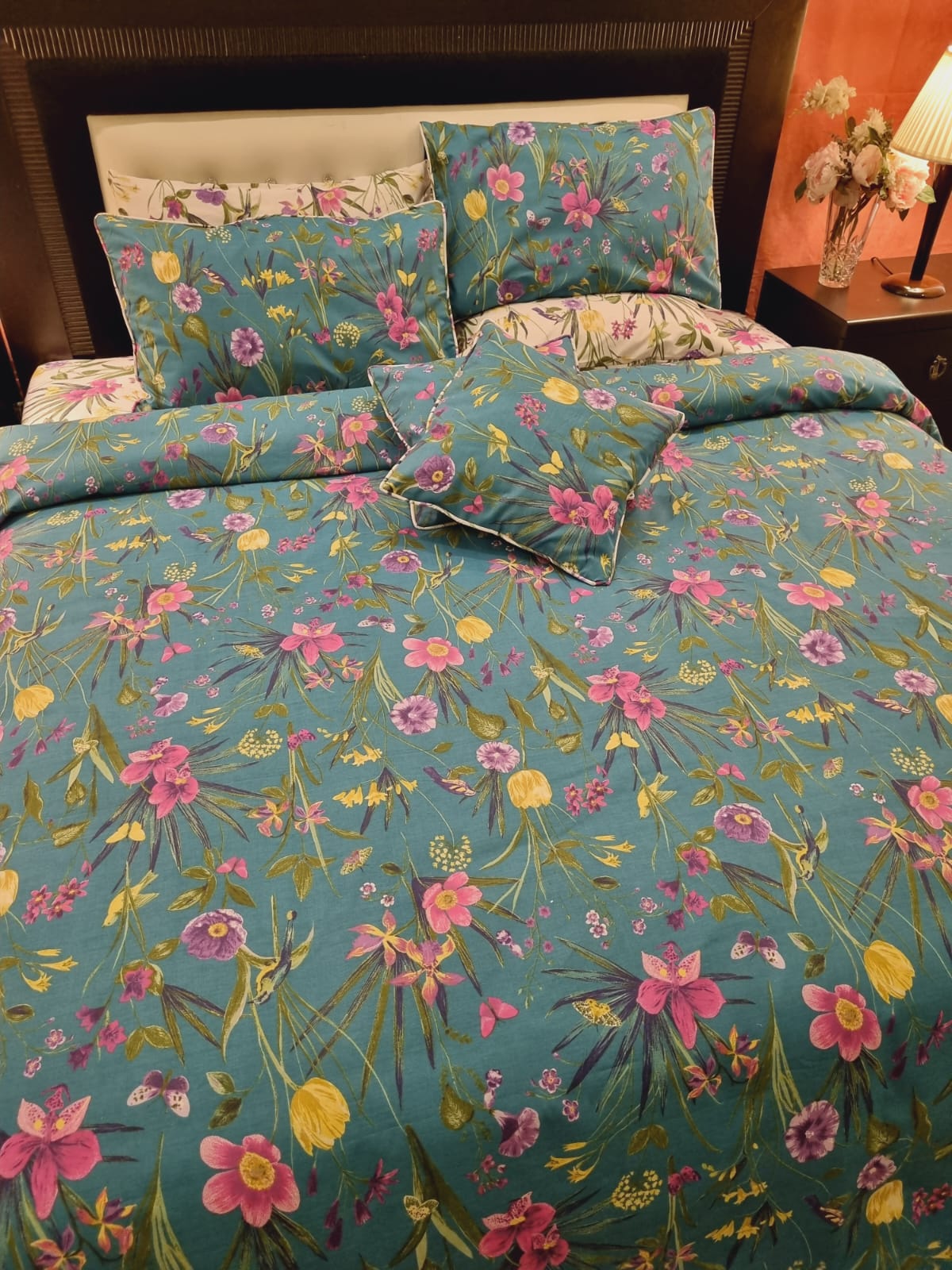 IV691 Cotton Duvet Cover Set - Without Filling