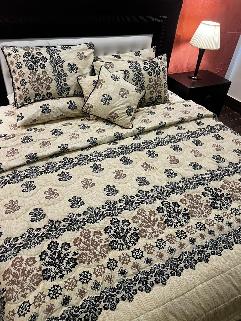 IV647 Cotton Comforter Set - Light Filling