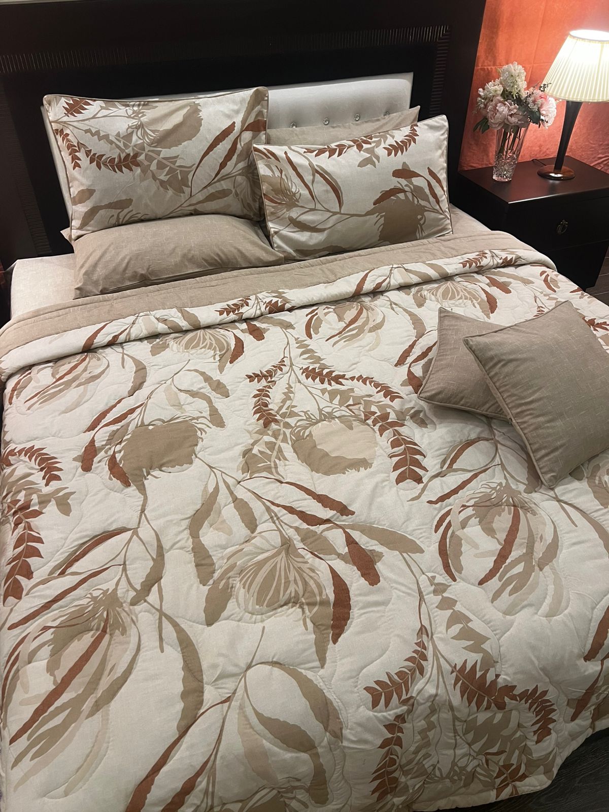 IV635 Cotton Duvet Cover Set - Without Filling