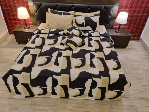 IV348 Cotton Comforter Set - Light Filling