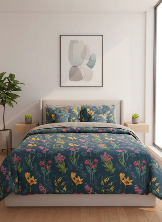 IV732 Cotton Duvet Cover Set - Without Filling