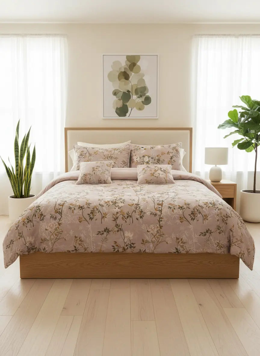 IV729 Cotton Duvet Cover Set - Without Filling