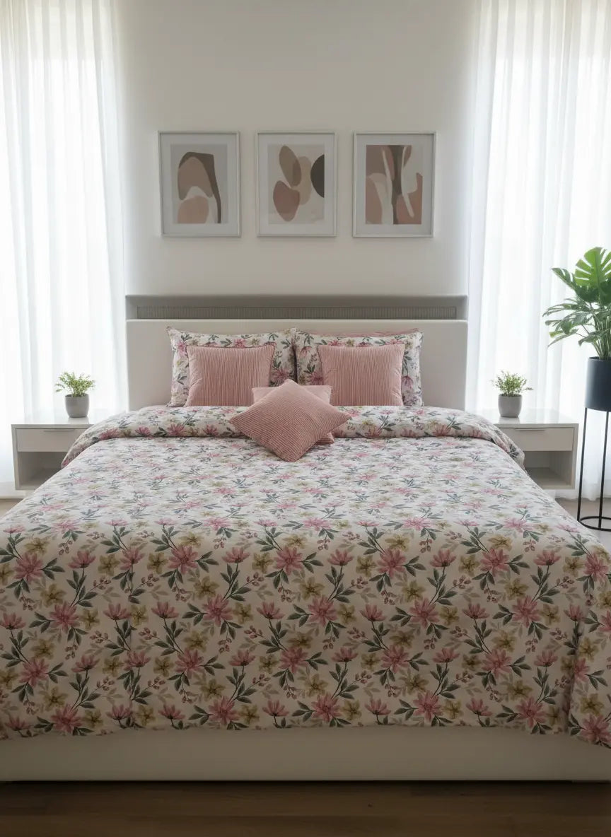 IV730 Cotton Duvet Cover Set - Without Filling