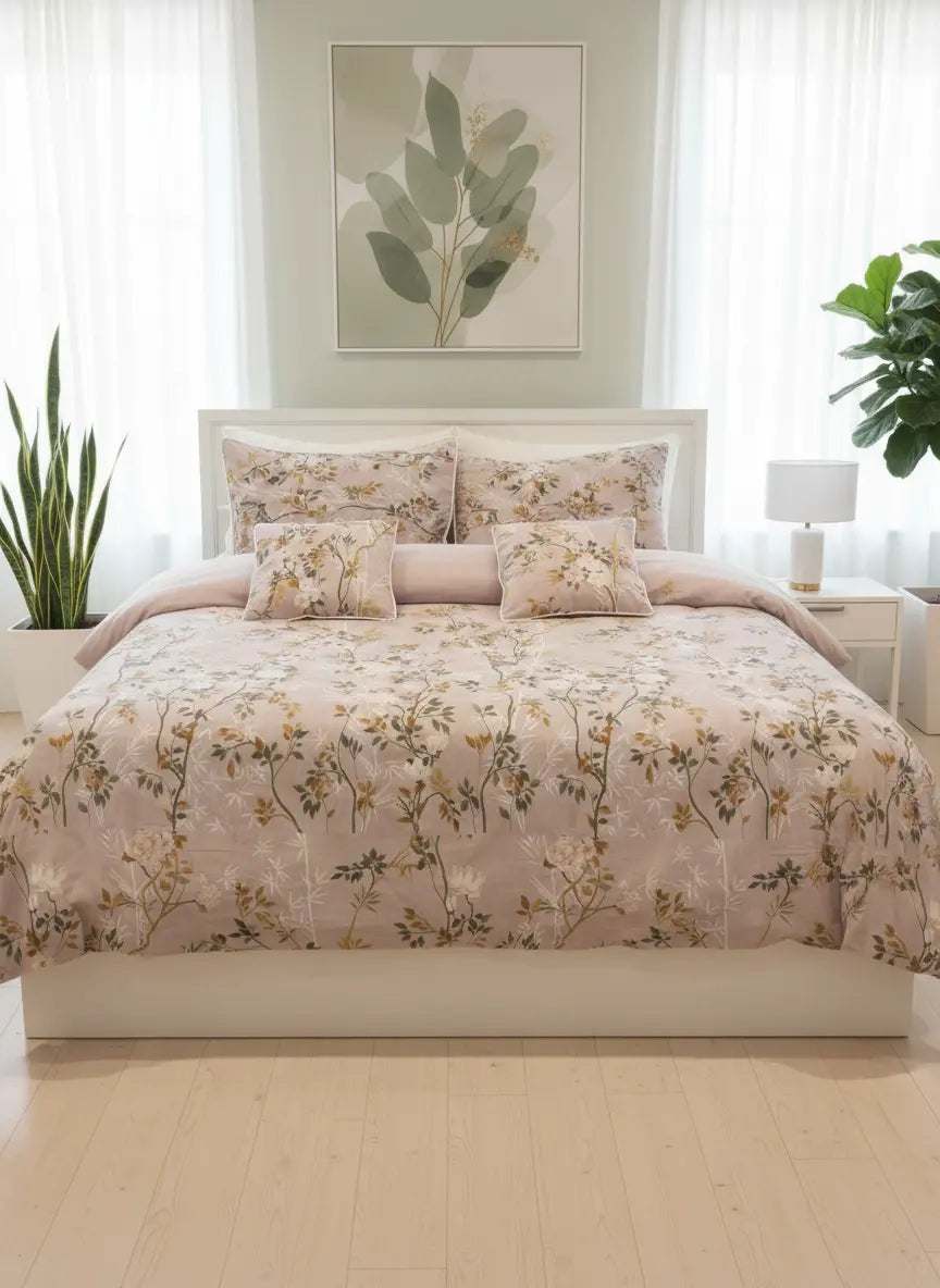 IV729 Cotton Duvet Cover Set - Without Filling