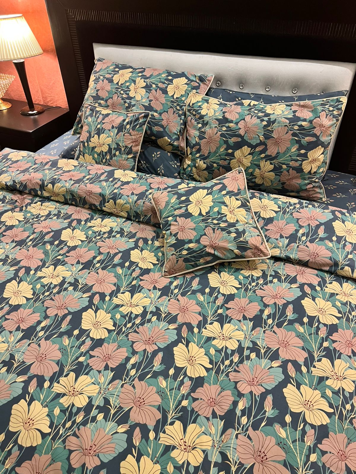 IV708 Cotton Duvet Cover Set - Without Filling