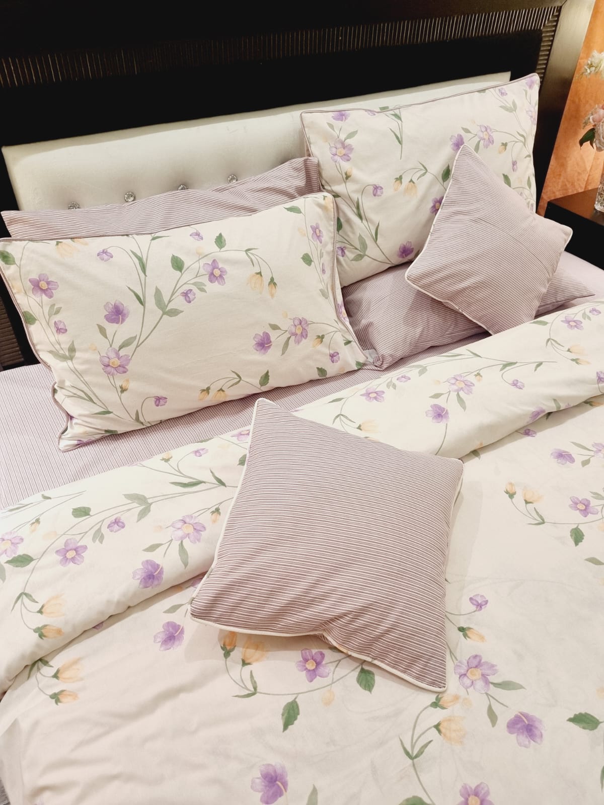 IV690 Cotton Duvet Cover Set - Without Filling