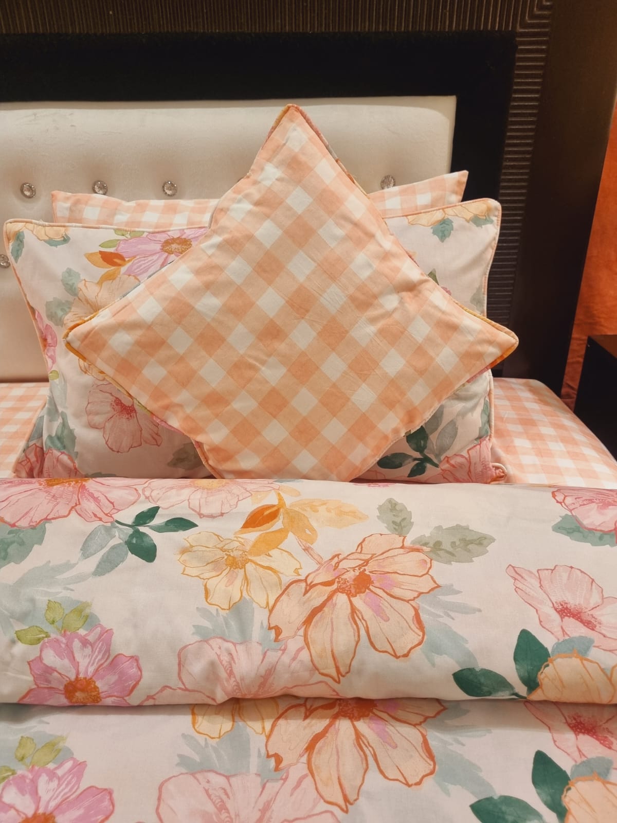 IV692 Percale Cotton Duvet Cover Set - Without Filling