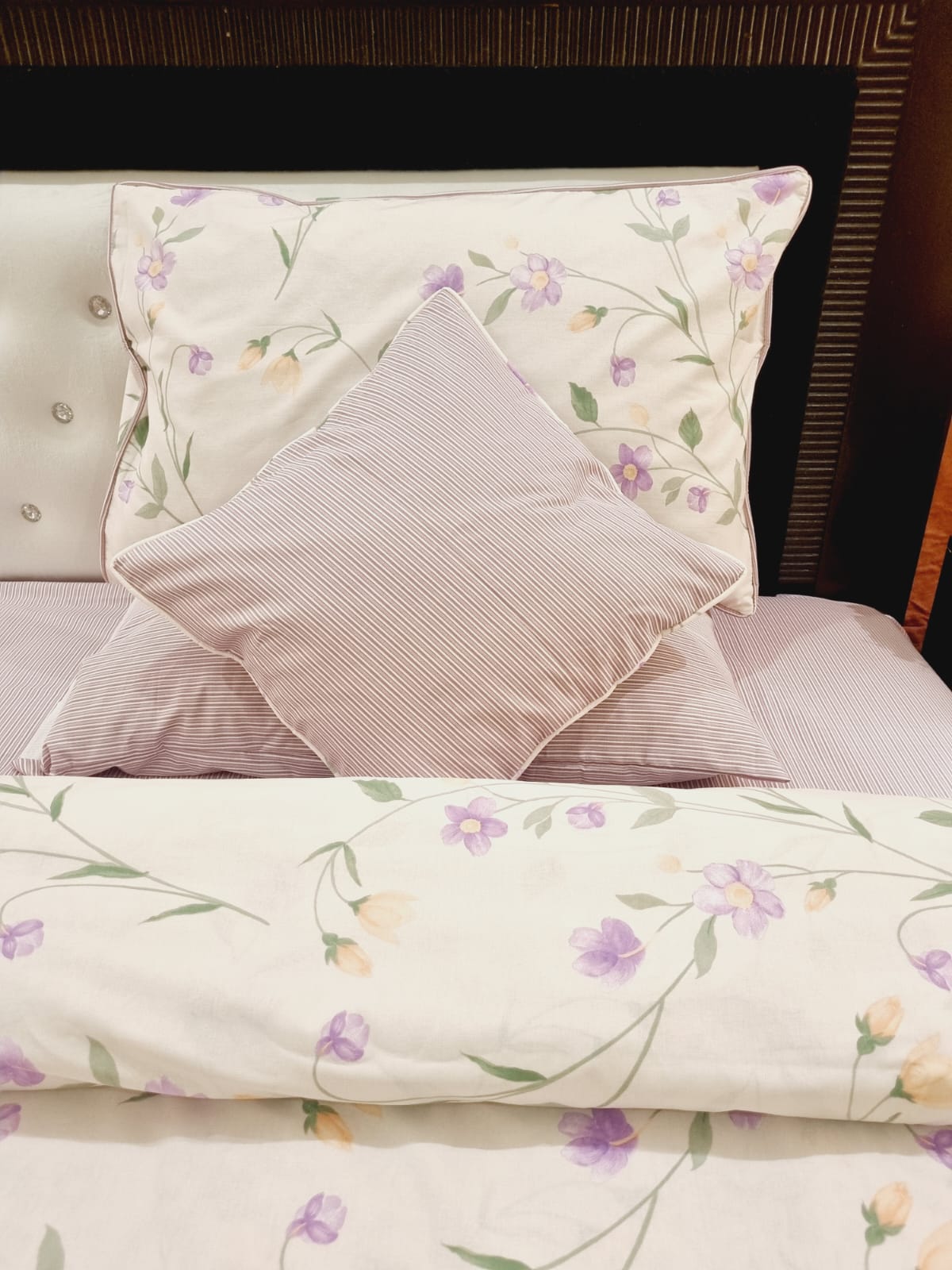 IV690 Cotton Duvet Cover Set - Without Filling