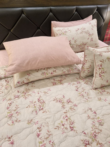 IV302 Cotton Comforter Set - Light Filling