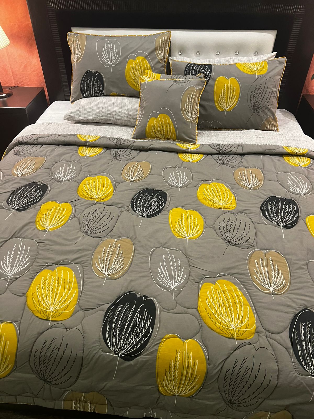 IV651 Cotton Comforter Set - Light Filling