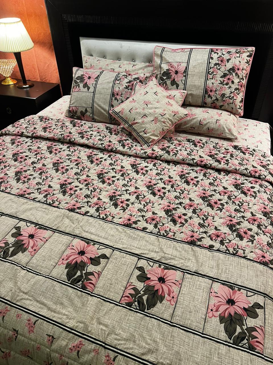 IV650 Cotton Comforter Set - Light Filling