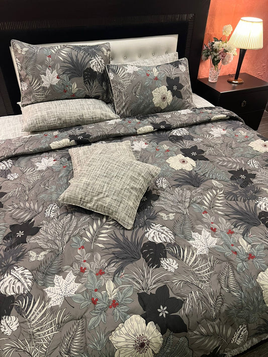 IV630 Cotton Comforter Set - Light Filling