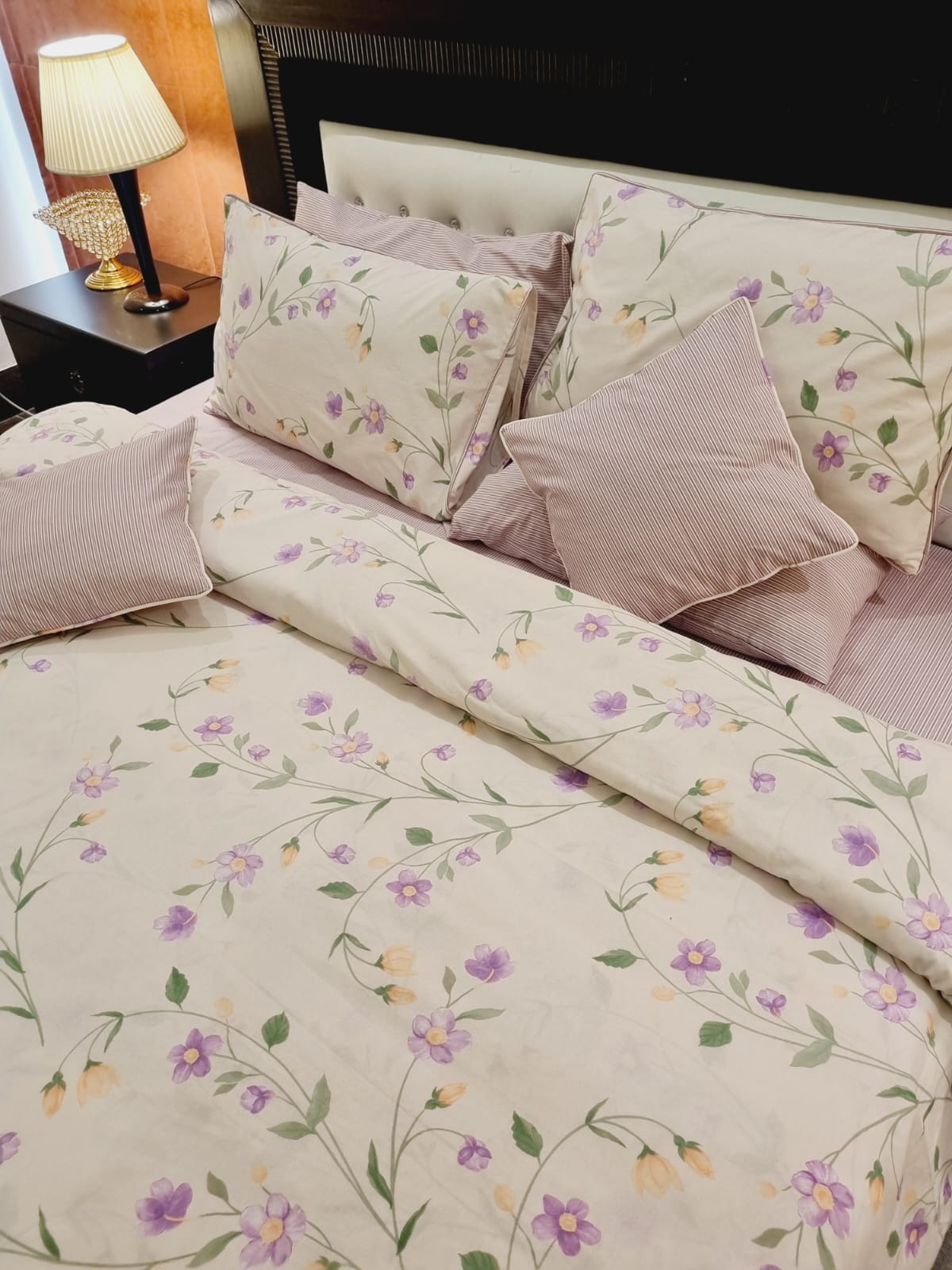 IV690 Cotton Duvet Cover Set - Without Filling