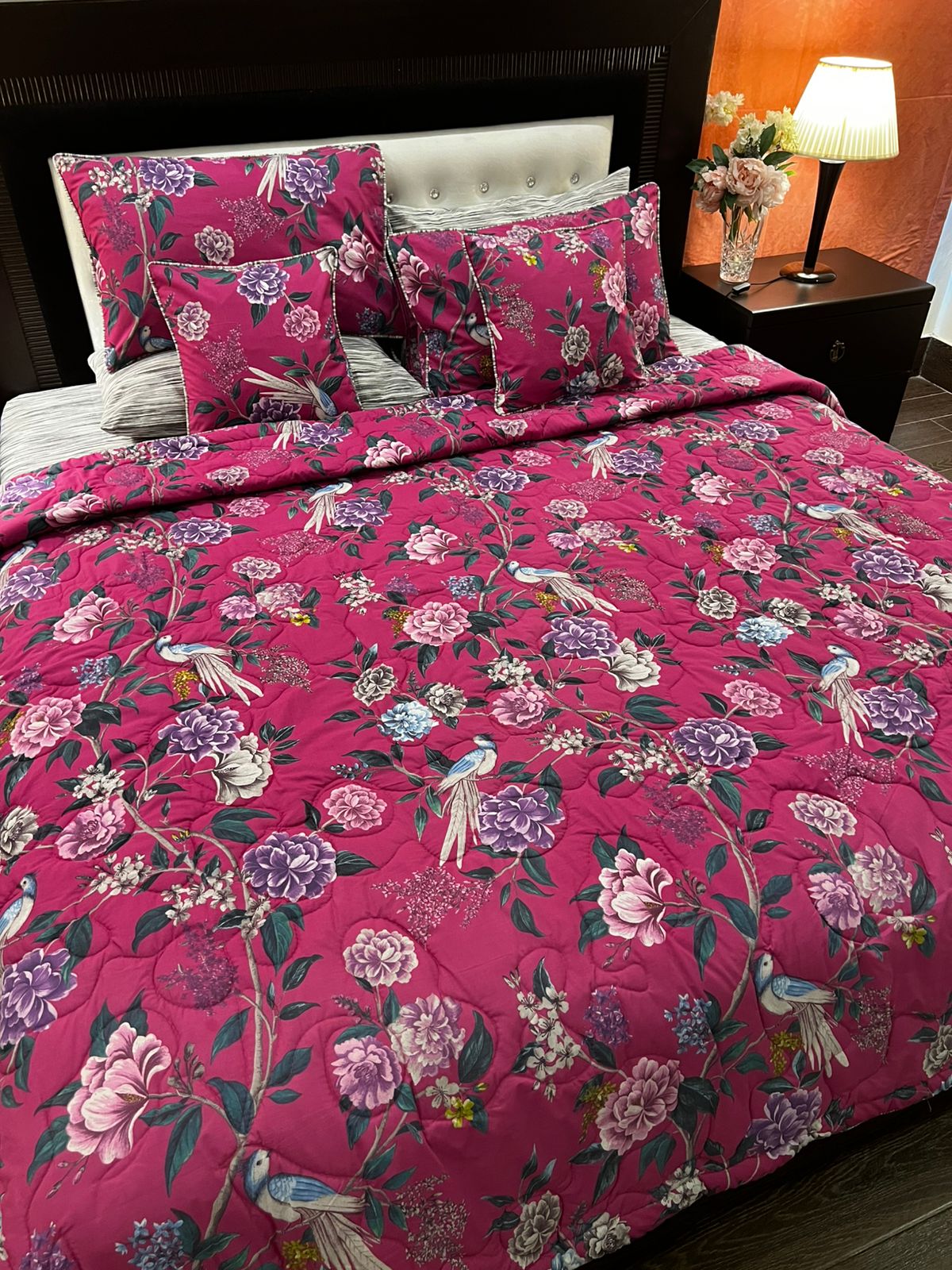 IV682 Cotton Comforter Set - Light Filling