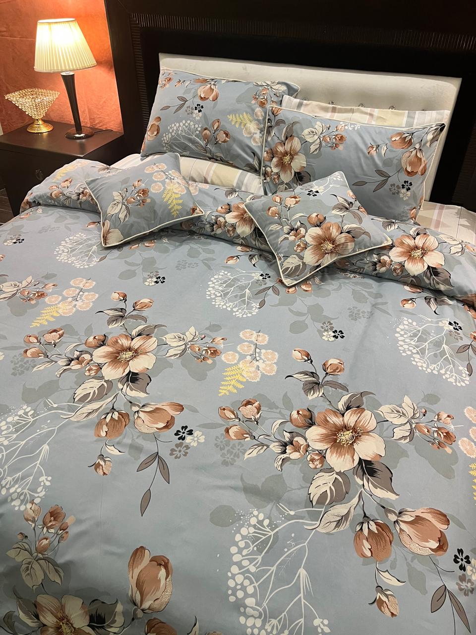 IV709 Cotton Duvet Cover Set - Without Filling