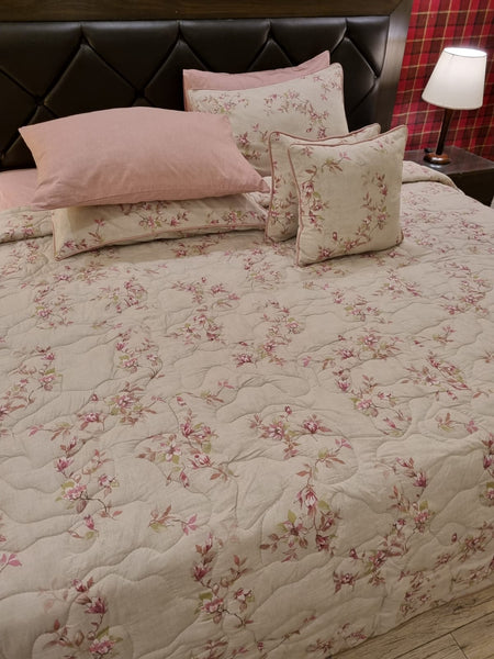 IV302 Cotton Comforter Set - Light Filling