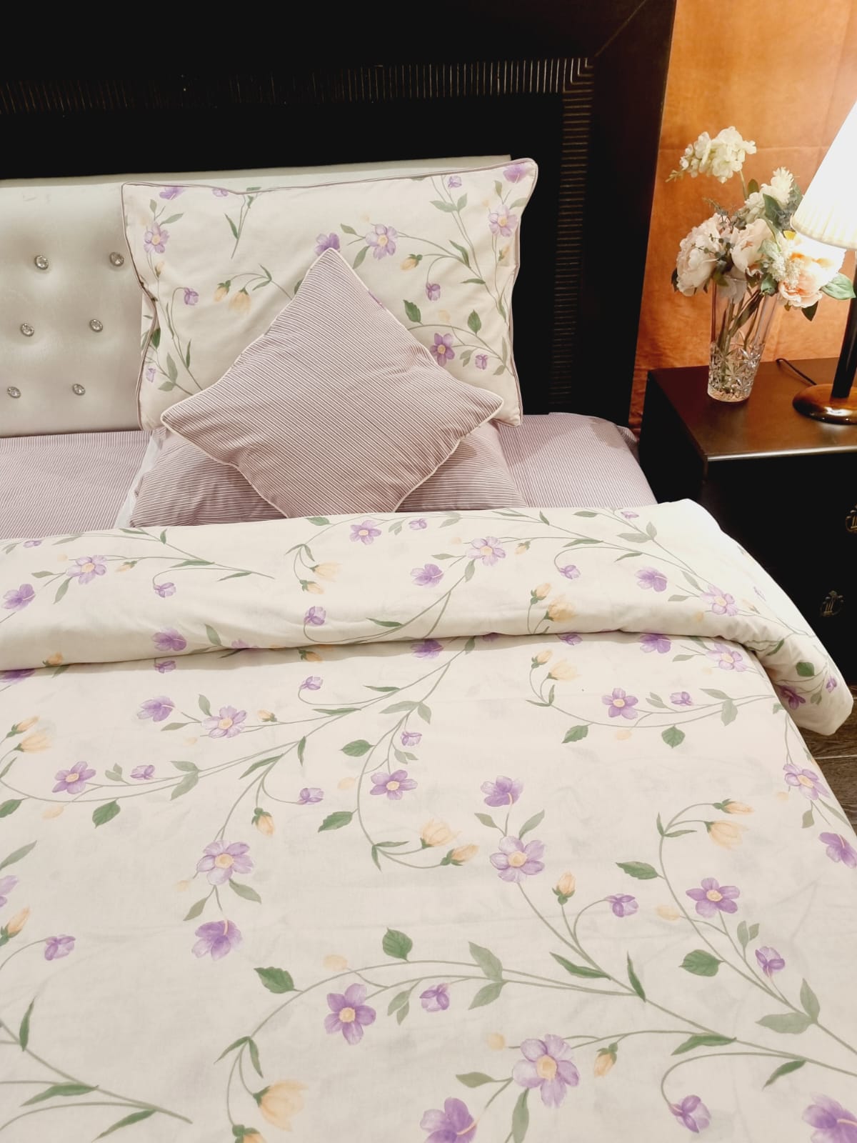 IV690 Cotton Duvet Cover Set - Without Filling