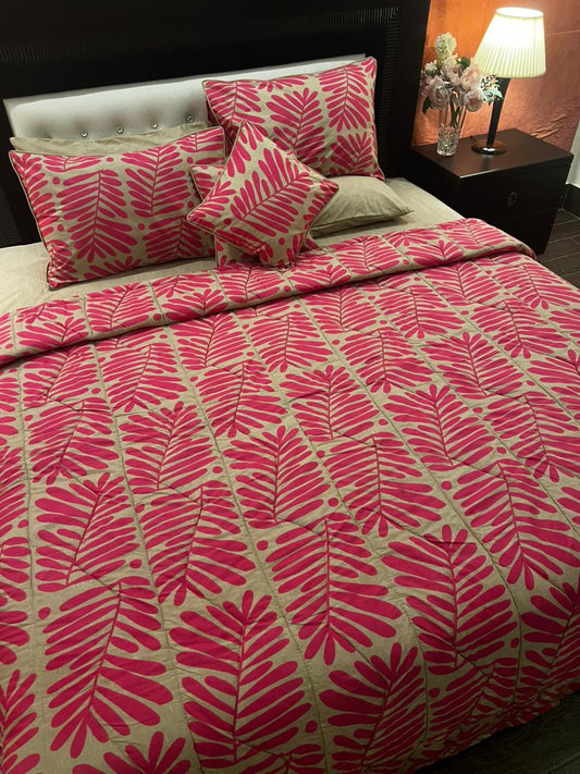 IV657 Cotton Comforter Set - Light Filling
