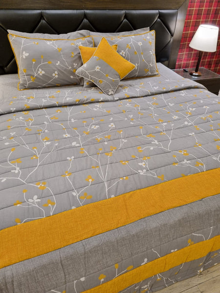 IV357 Cotton Comforter Set - Light Filling