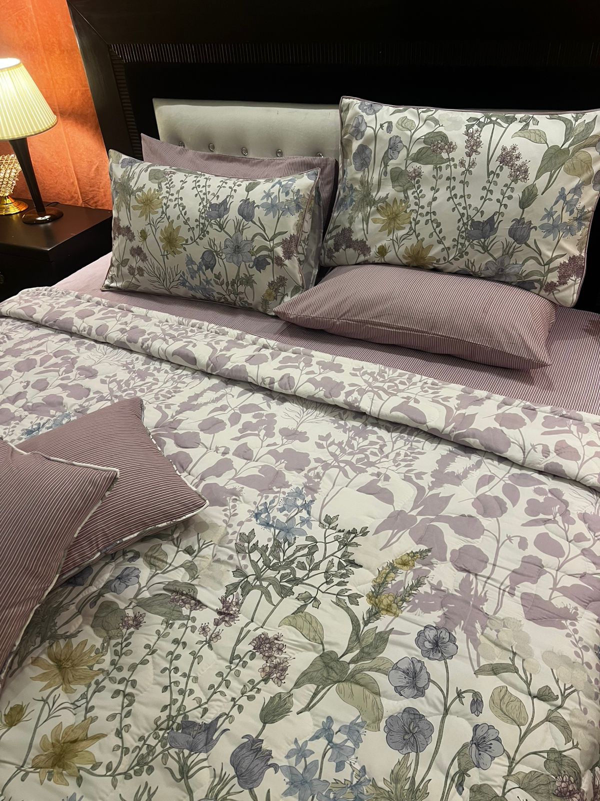 IV636 Cotton Duvet Cover Set - Without Filling